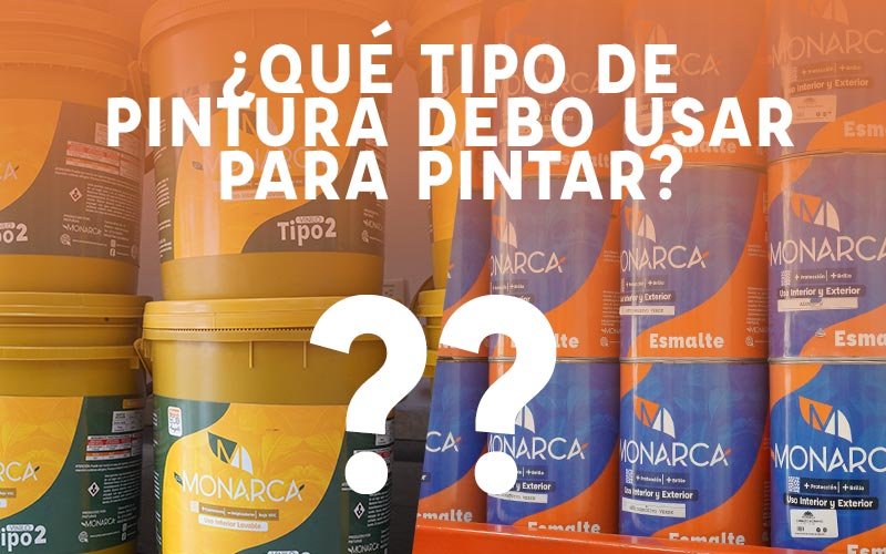 ¿Qué tipo de pintura debo usar para pintar?